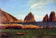 Albert Bierstadt Albert Bierstadt Capri Germany oil painting artist